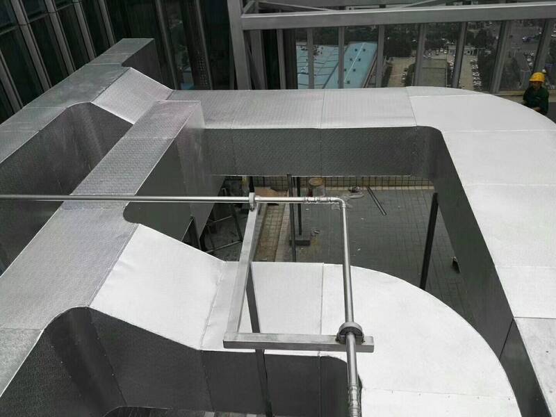 室外空調(diào)通風管道保溫防腐工程施工